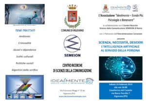 Sabato 23 febbraio – Convegno a Vigevano – l’Intelligenza Artificiale a Servizio della Persona