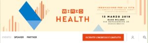 WIRED HEALTH Conference 13 March 2019 Milan