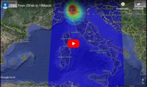 Corona Virus dynamics by TWC Method –  25 february – 19 march