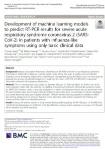 To Predict Respiratory Syndrom Coronavirus 2