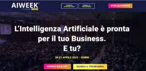 AI Week 2023 – The Italian week of Artificial Intelligence